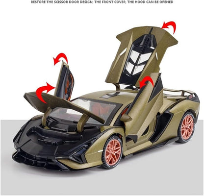 Lamborghini Sián FKP 37 Collectible Diecast Scale Model Car