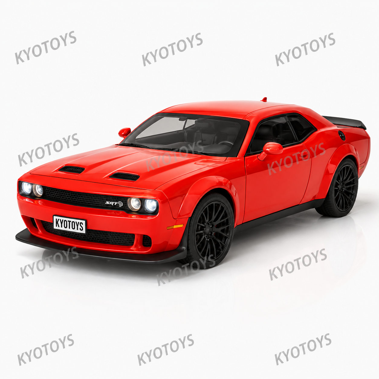 Dodge Challenger SRT Hellcat 1:18 Diecast Scale Model Car - Big Size