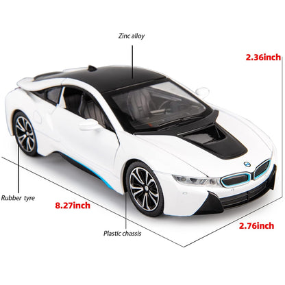 Bmw I8 1:18 Diecast Scale Model Car