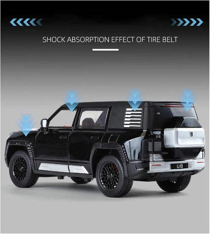 BYD Yangwang U8 SUV 1:18 Diecast Scale Model Car