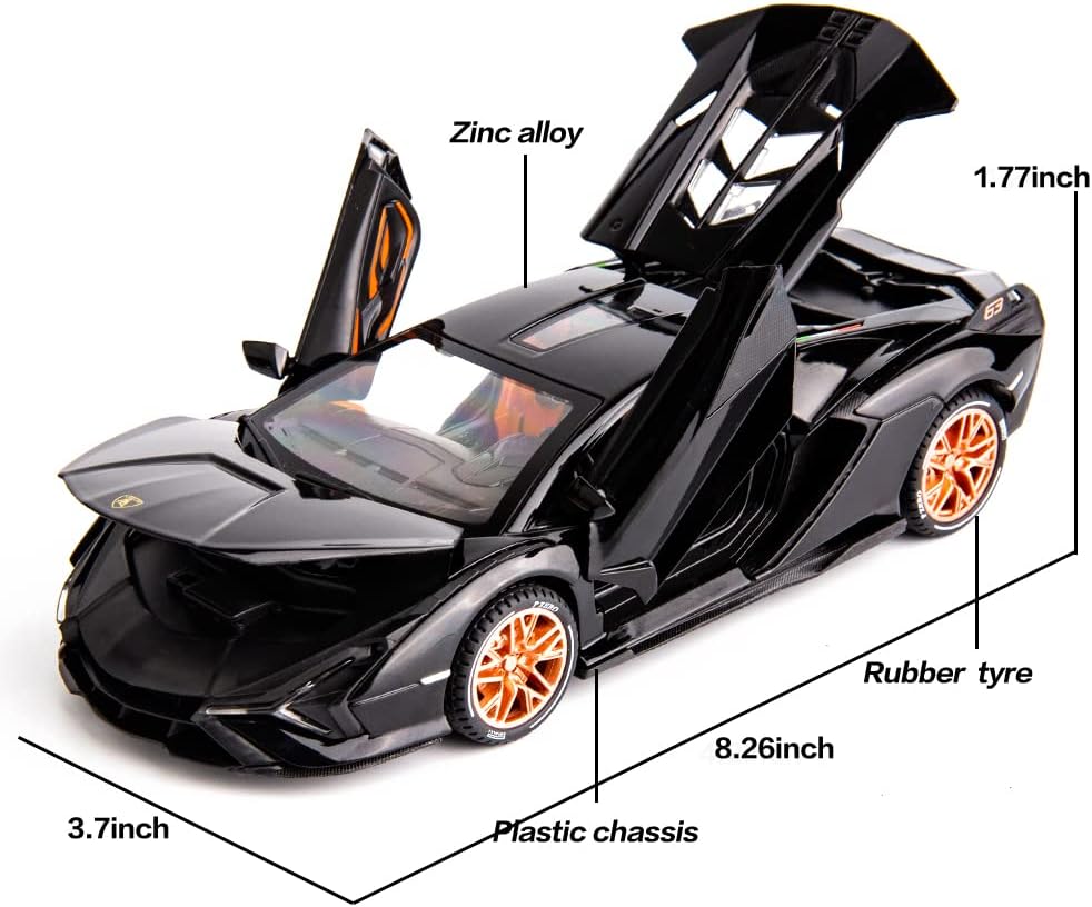 Lamborghini Sián FKP 37 Collectible Diecast Scale Model Car
