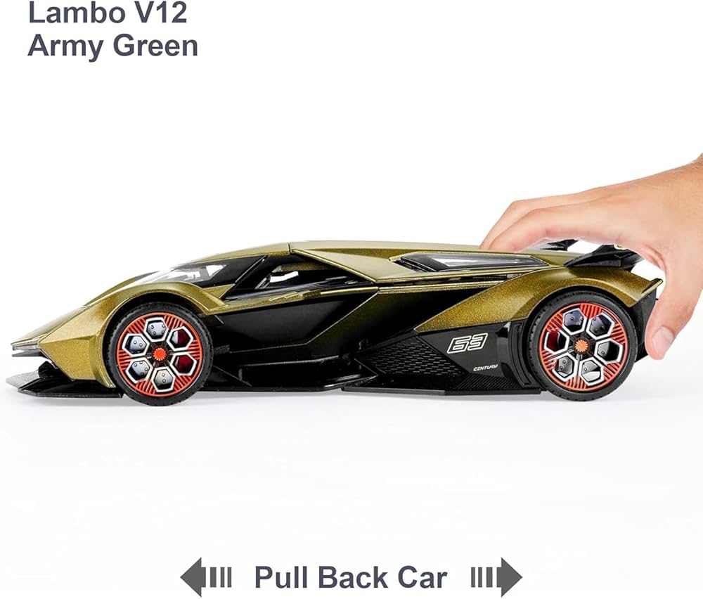 Lamborghini V12 1:24 Diecast Scale Model Car