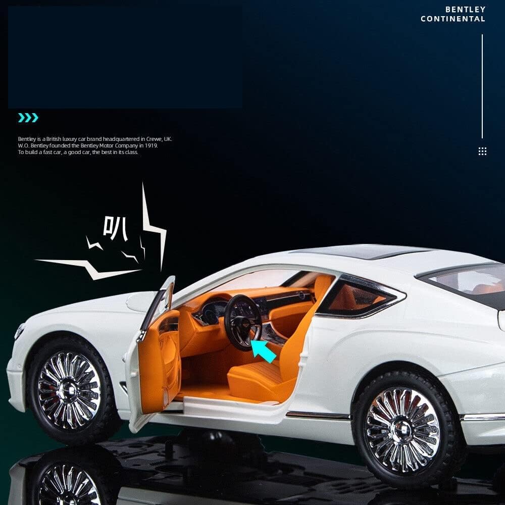 Bentley Continental Gt 1:18 Diecast Scale Model Car - Big Size