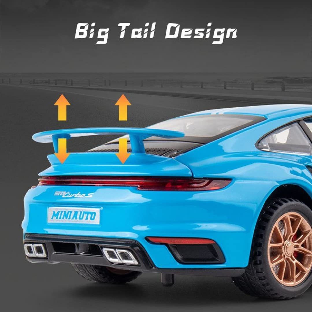 Porsche 911 Turbo S sports car 1:18 Diecast Scale Car