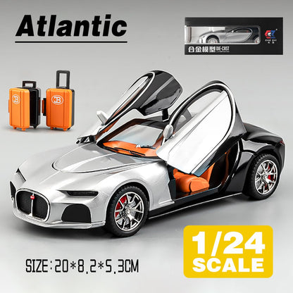 Bugatti Atlantic 1:18 Diecast Scale Model Car - Big Size
