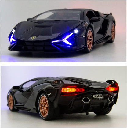 Lamborghini Sián FKP 37 Collectible Diecast Scale Model Car