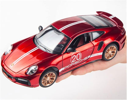Porsche 911 Turbo S sports car 1:18 Diecast Scale Car