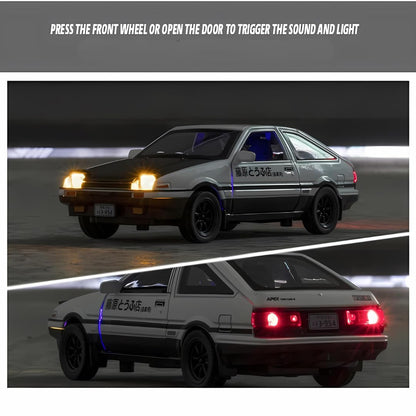 Toyota Ae-86 1:24 Diecast Scale Model Car