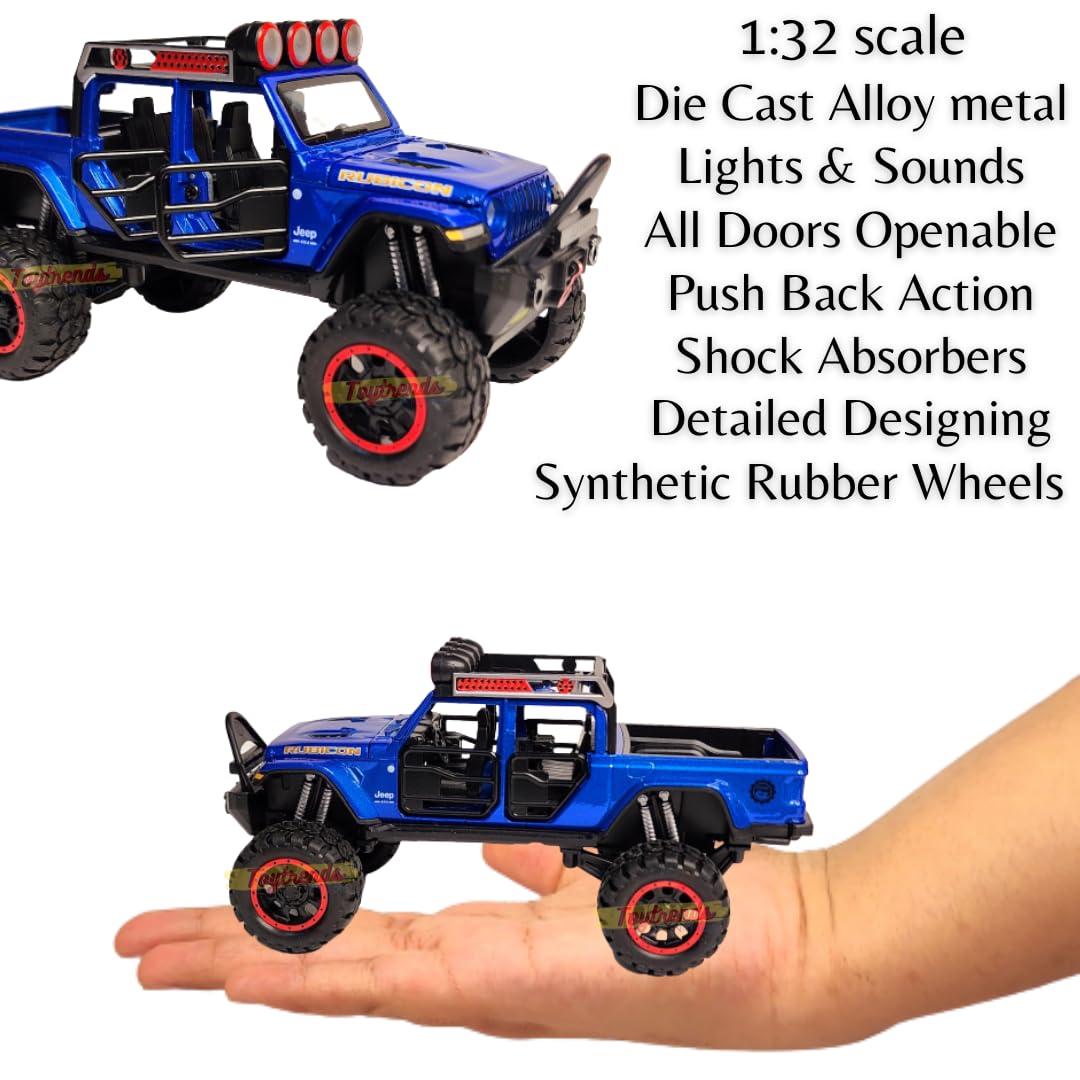 Jeep Rubicon 1:24 Diecast Scale Model Car