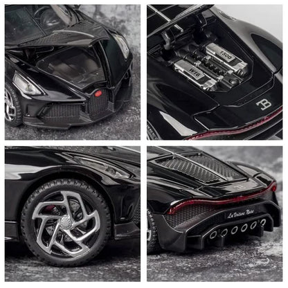Bugatti La Voiture  Noire 1:24 Diecast Scale Model Car