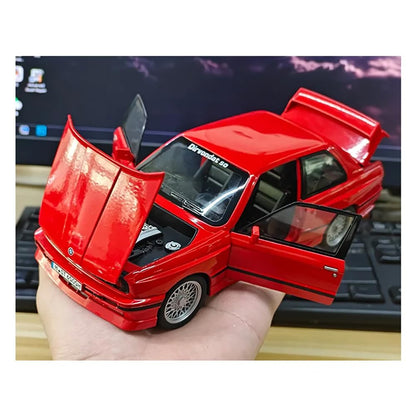BMW E30 M3 Sport 1:18 Diecast Scale Model Car - Big Size