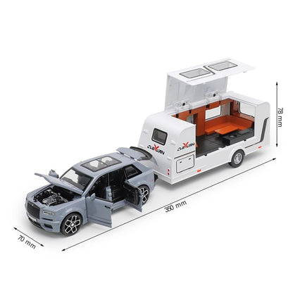 Rolls Royce Cullinan Trailer 1:18 Diecast Scale Model Car