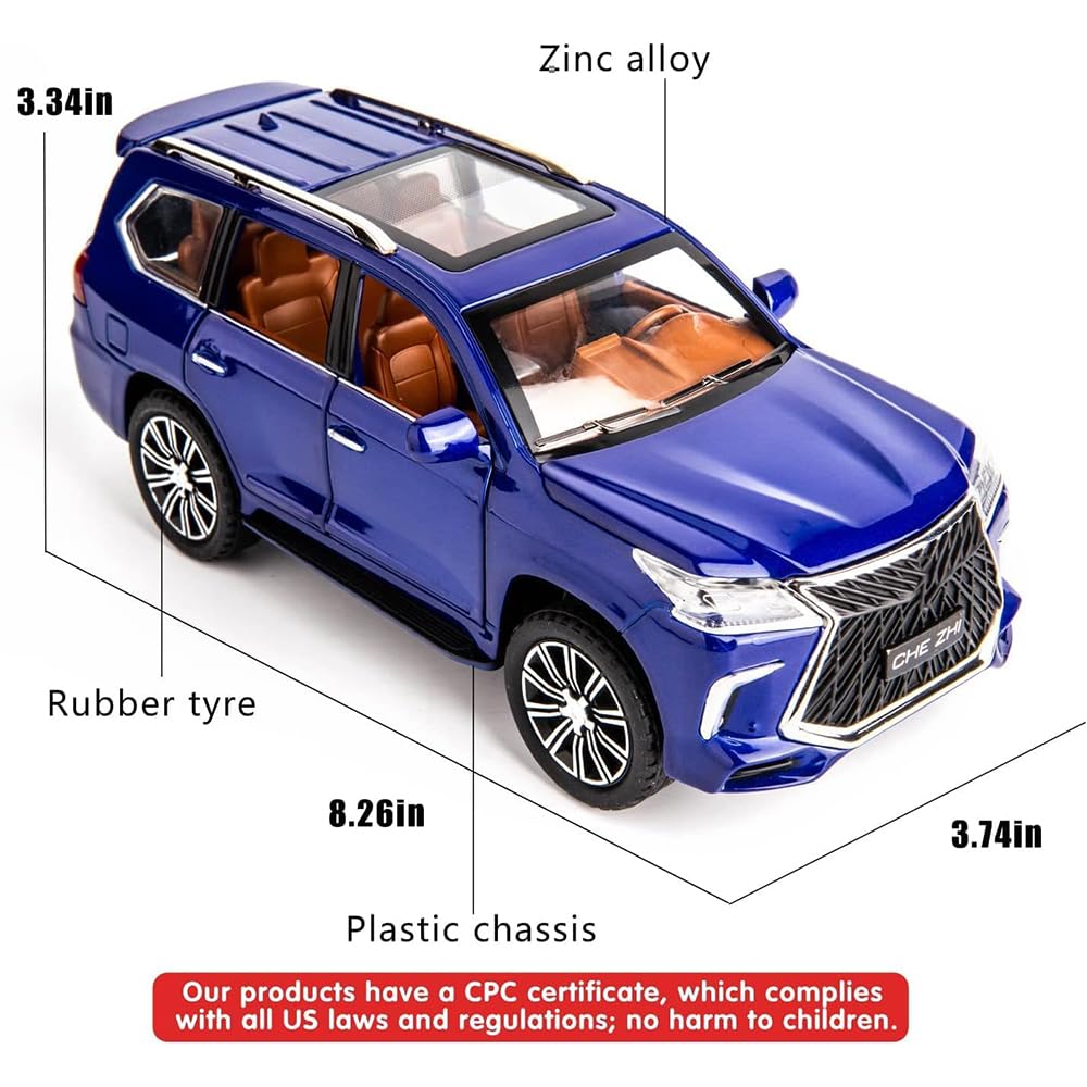 Lexus 570 1:24 Diecast Scale Model Car