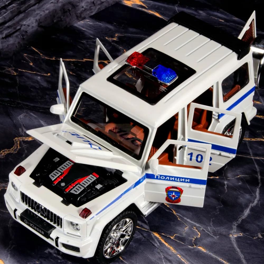Mercedes-Benz G-Wagon Brabus police 1:18 diecast scale model car