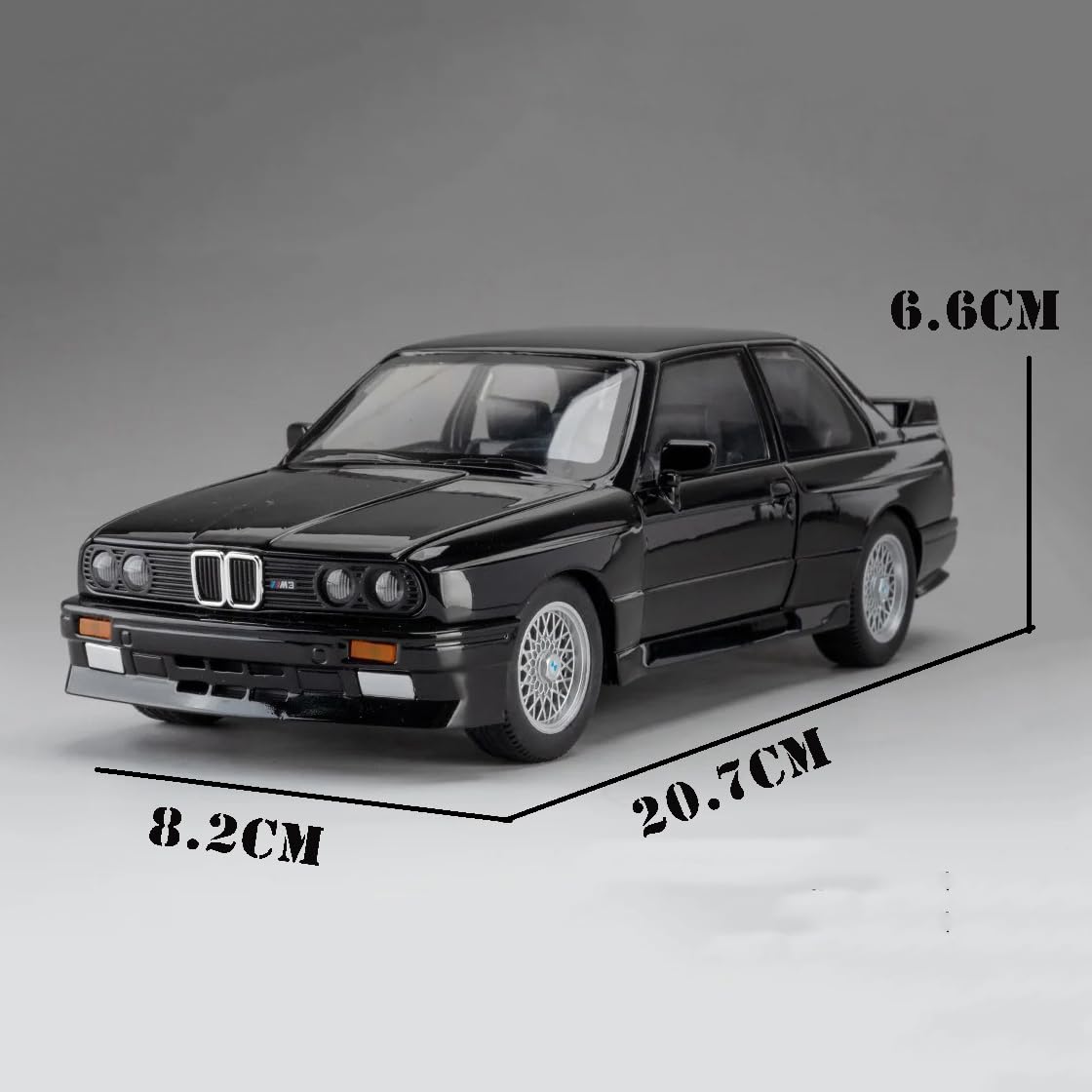 BMW E30 M3 Sport 1:18 Diecast Scale Model Car - Big Size