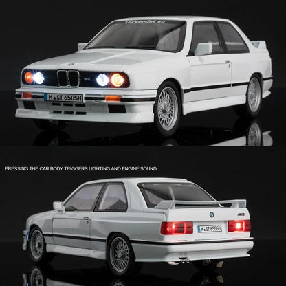BMW E30 M3 Sport 1:18 Diecast Scale Model Car - Big Size