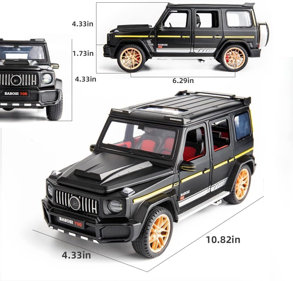 Mercedes-Benz G-Wagon Brabus 1:24 Diecast Scale Model Car