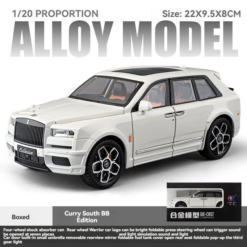 Rolls Royce Cullinan 1:24 Diecast Scale Model Car