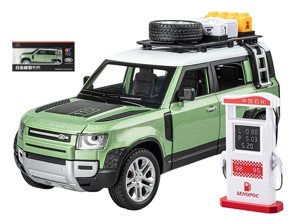 Land Rover Defender 110 1:18 Diecast Scale Model car - Big Size