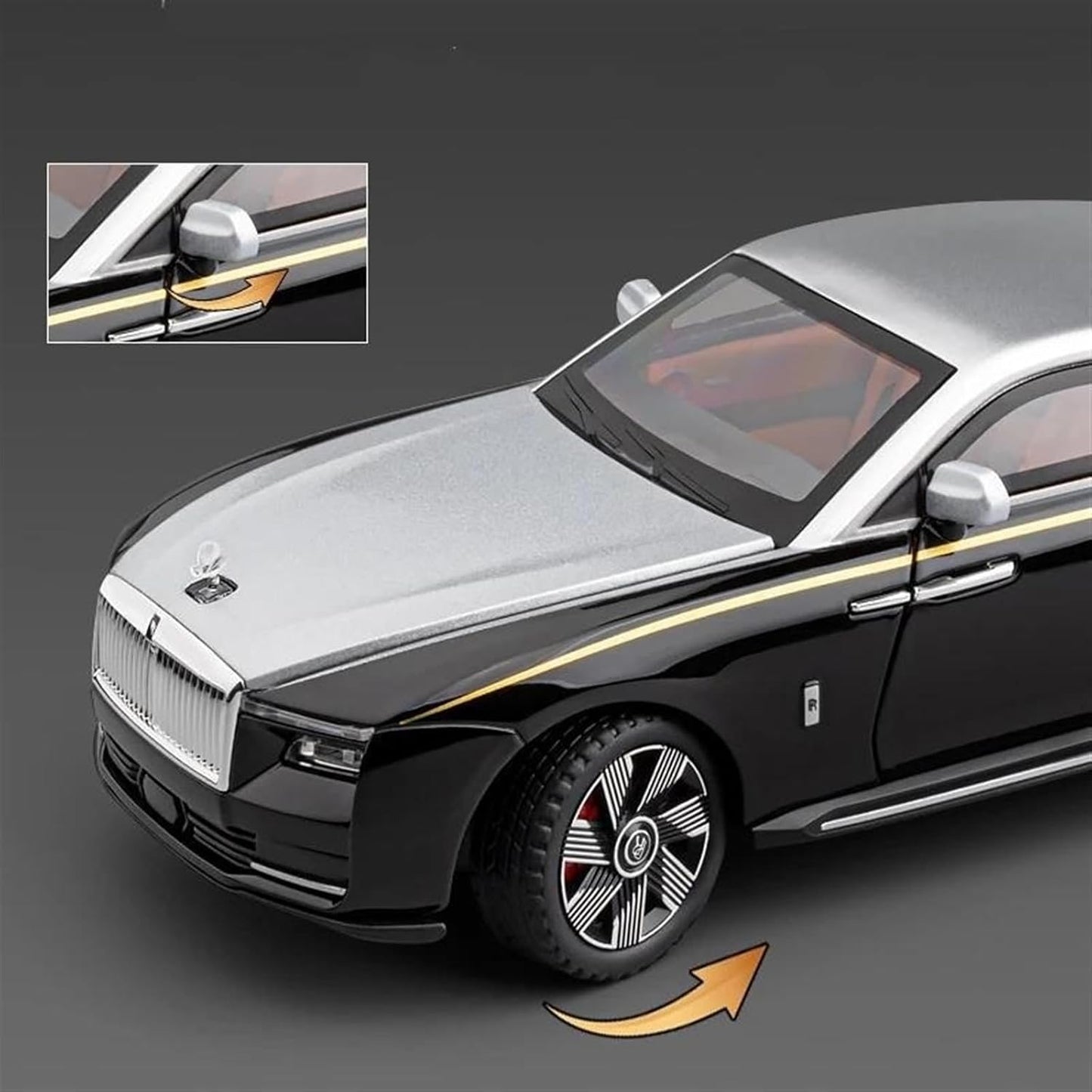 Rolls-royce Spectre 1:18 Diecast Scale Model Car