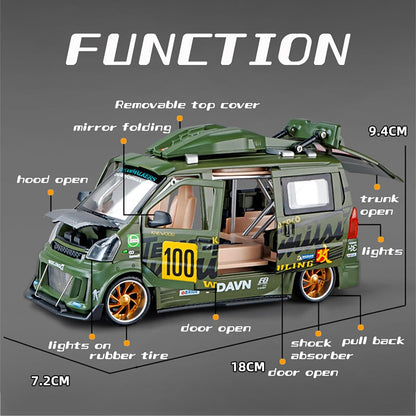 Wuling Track Sports Van 1:18 Diecast Scale Model Car