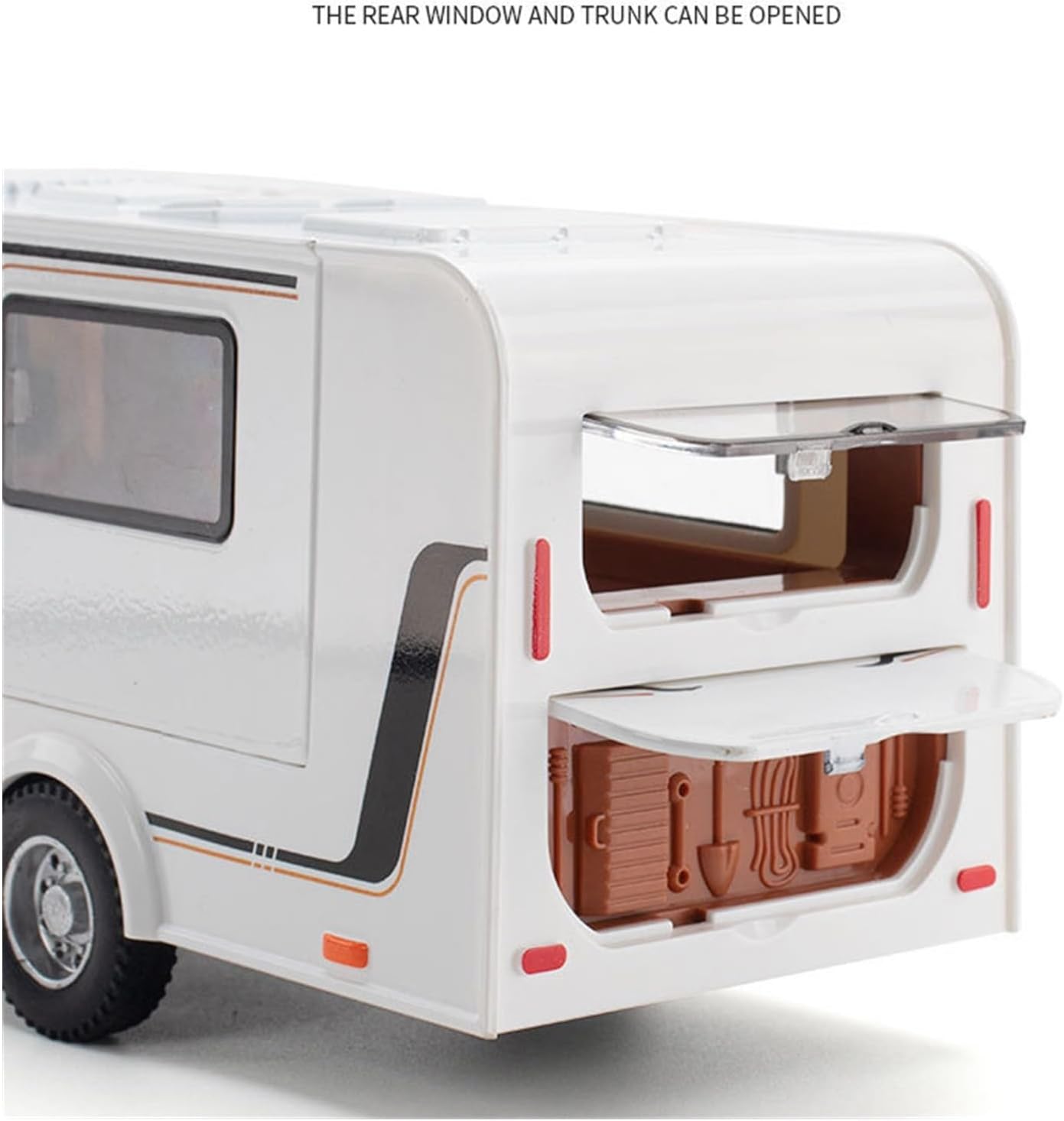 Jeep Rubicon Trailer 1:24 Diecast Scale Model Car