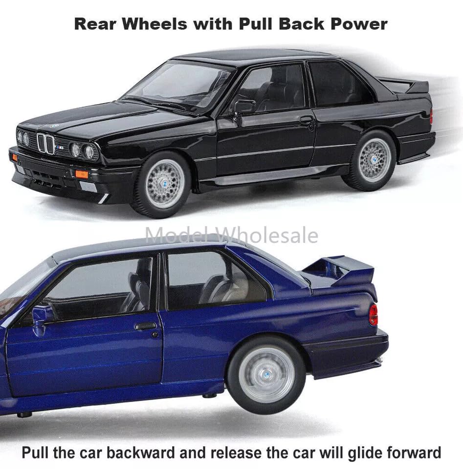BMW E30 M3 Sport 1:18 Diecast Scale Model Car - Big Size