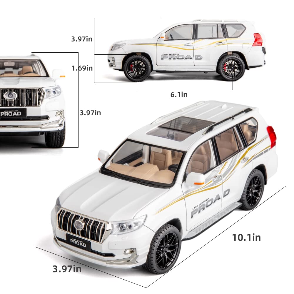 TOYOTA Land Cruiser Prado 1:18 Diecast Scale Model Car