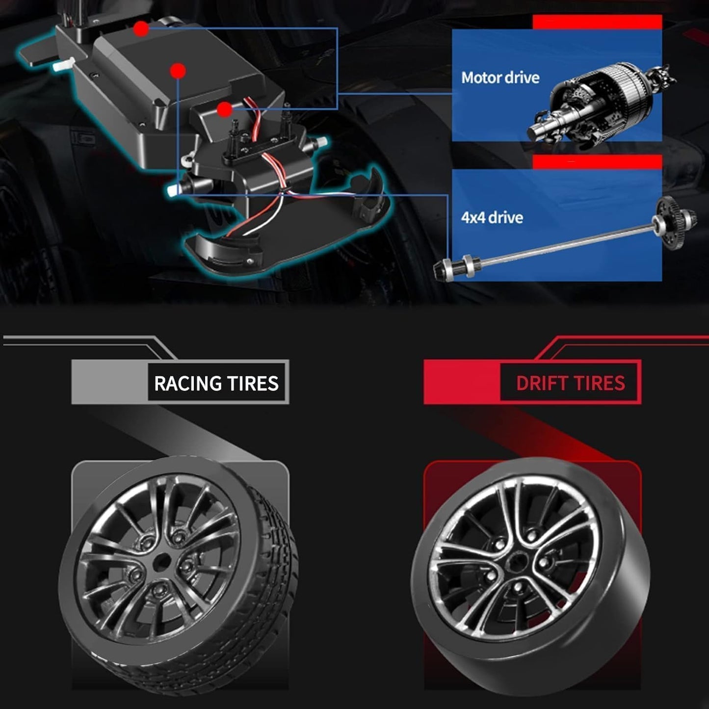 Goolsky 1:16 Scale Remote Control Drift Car
