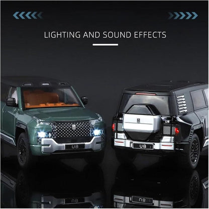 BYD Yangwang U8 SUV 1:18 Diecast Scale Model Car