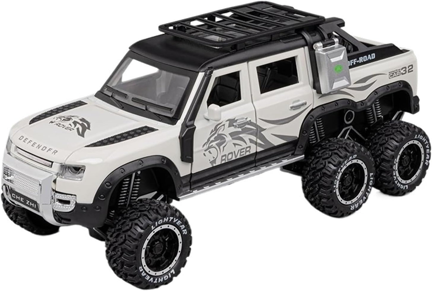 Land Rover Defender Guard 6x6 1:18 Diecast Scale Model Car