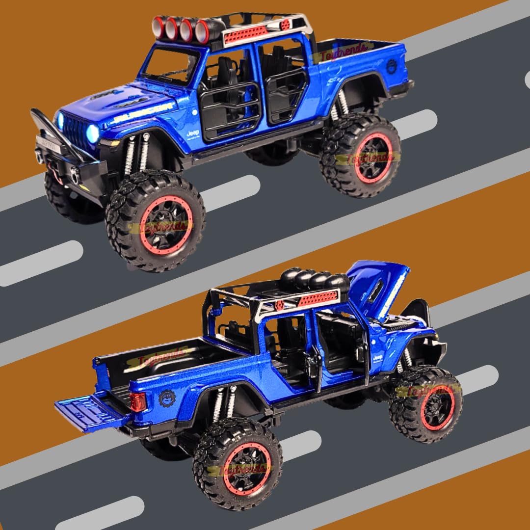 Jeep Rubicon 1:24 Diecast Scale Model Car