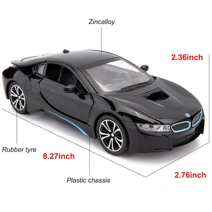 Bmw I8 1:18 Diecast Scale Model Car