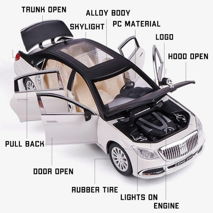 Mercedes Benz Maybach S600 1:24 Diecast Scale Model Car