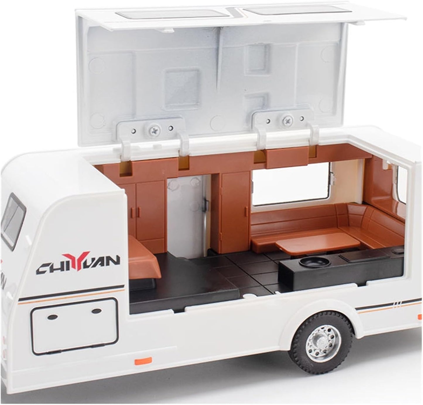 Jeep Rubicon Trailer 1:24 Diecast Scale Model Car