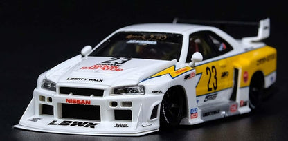 Nissan LBWK GTR R34 1:18 Diecast Scale Model Car