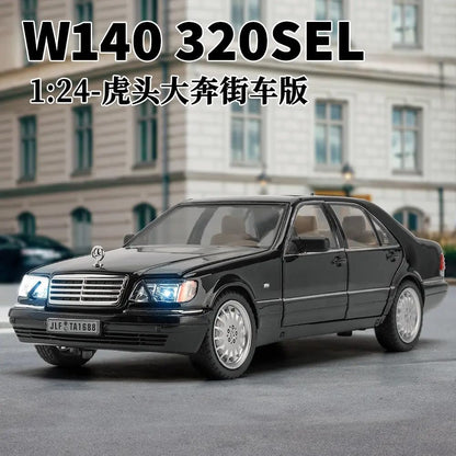 Mercedes-Benz W140 S-Class 1:24 Diecast Scale Model Car