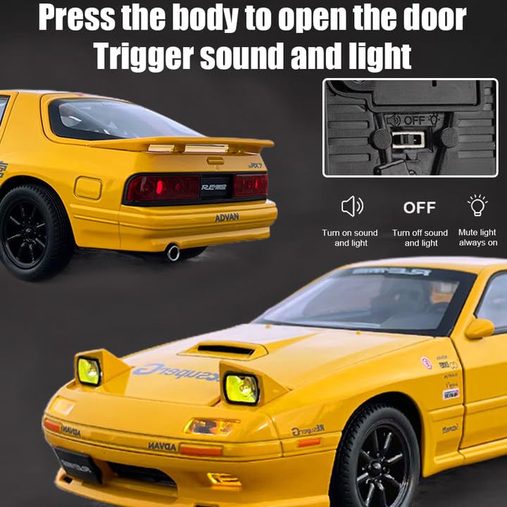 Mazda Rx7 1:18 Diecast Scale Model Car