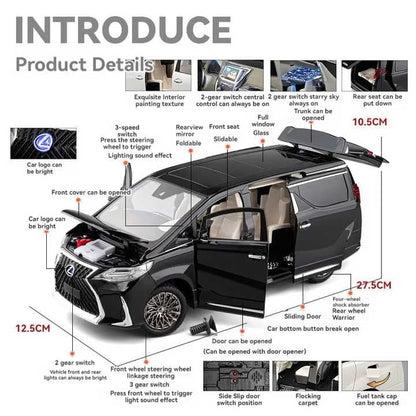 LEXUS LM300 1:18 diecast Scale Model