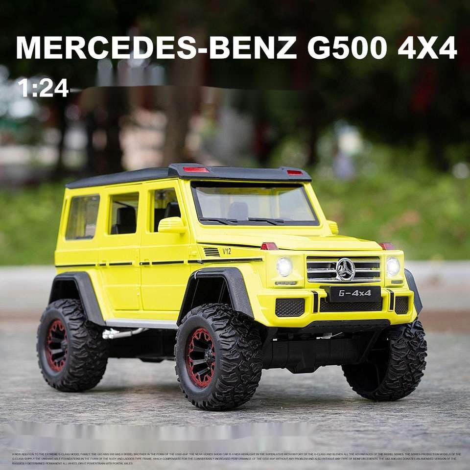 Mercedes Amg G500 4x4 1:18 Diecast Scale Model Car