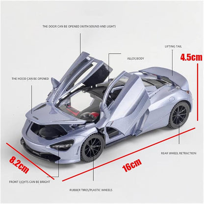 Mclaren 720s 1:24 Diecast Scale Model Car
