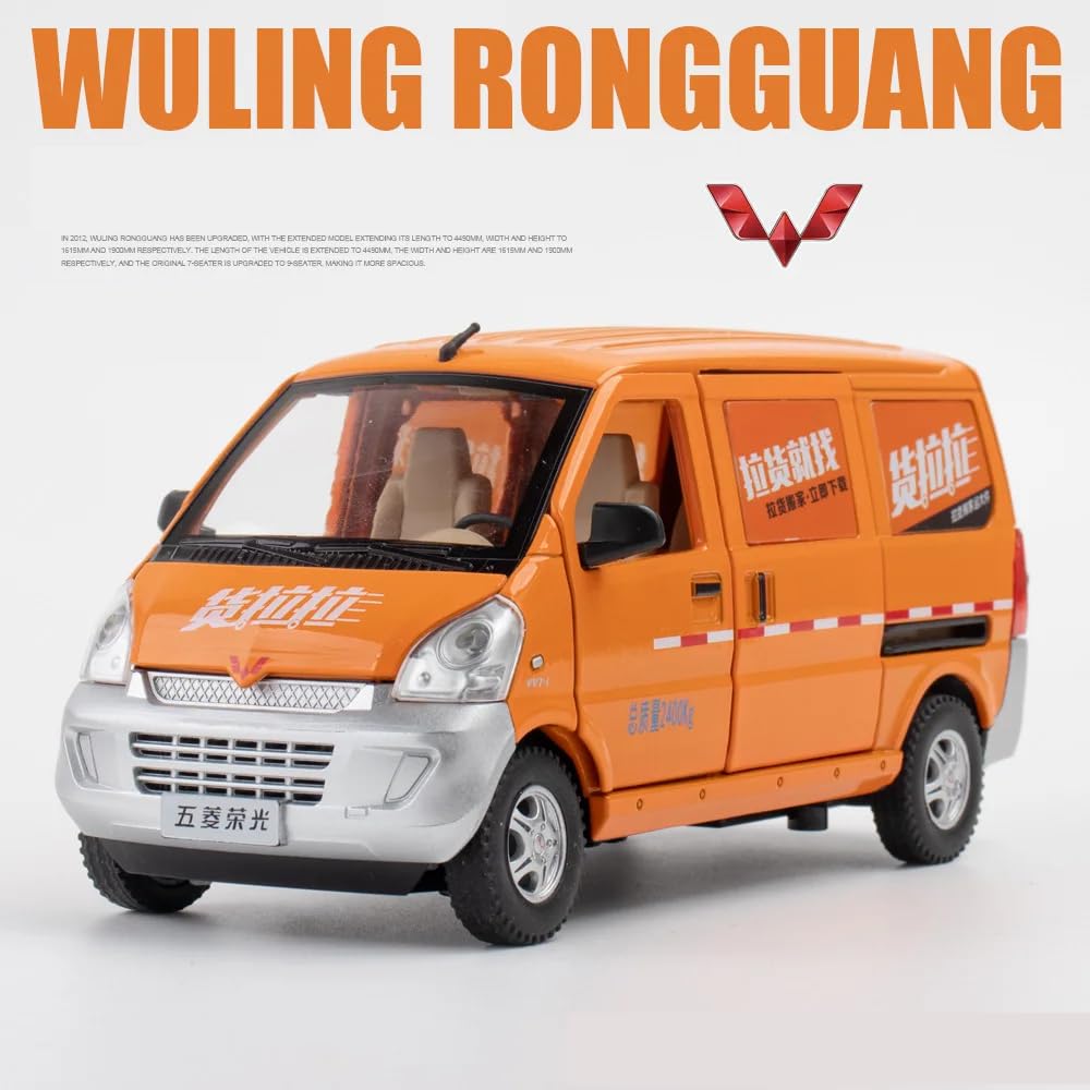 Wuling Rongguang Van 1:18 Diecast Scale Model Car