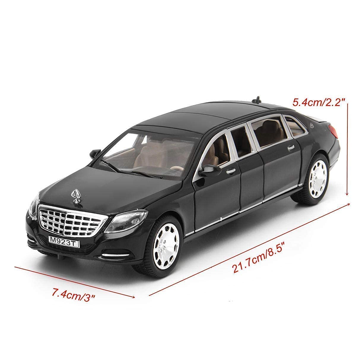Mercedes-Maybach S600 Limousine 1:24 Diecast Scale Model Car