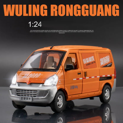 Wuling Rongguang Van 1:18 Diecast Scale Model Car
