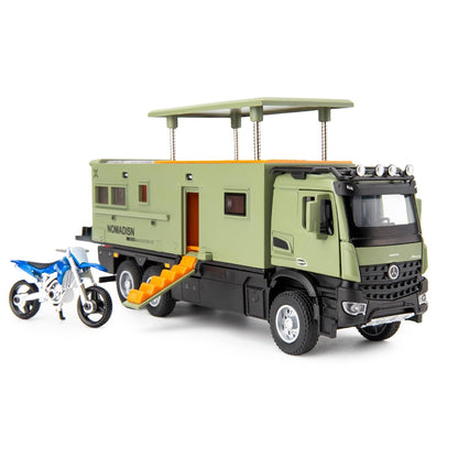 Mercedes-benz Nomadison Rv camper truck 1:18 Diecast Scale Model Car