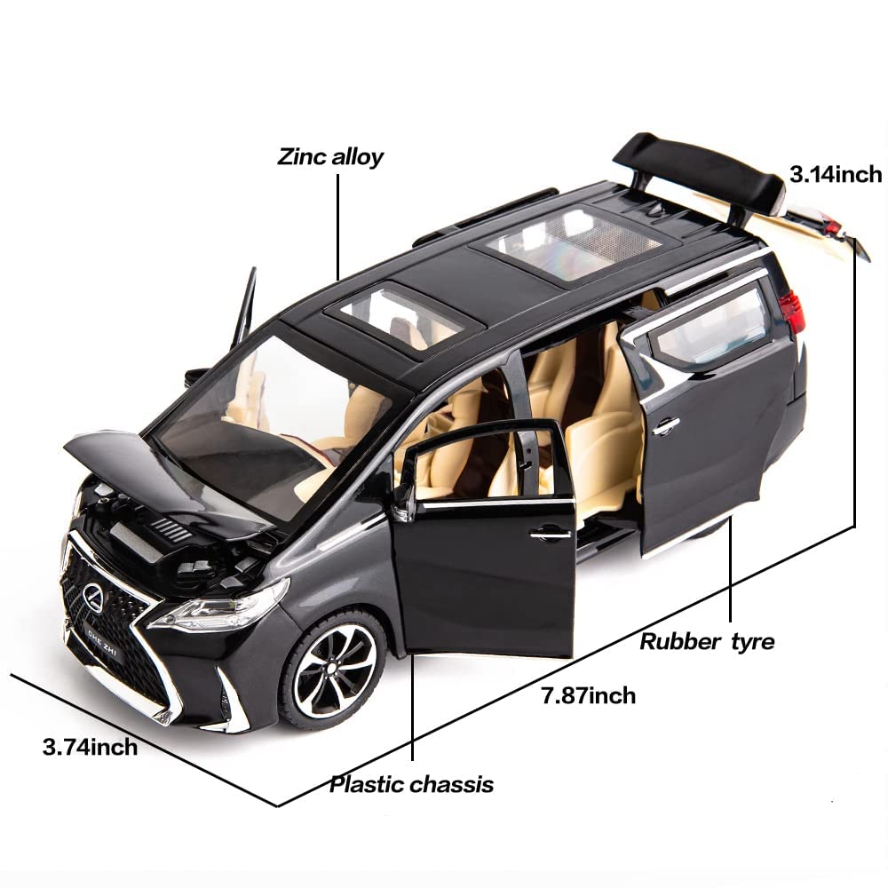 Lexus Lm300 1:24 Diecast Scale Model Car