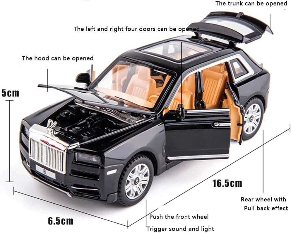 Rolls Royce Cullinan 1:24  Diecast Scale Model Car