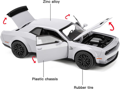 Dodge Challenger SRT Hellcat 1:18 Diecast Scale Model Car - Big Size
