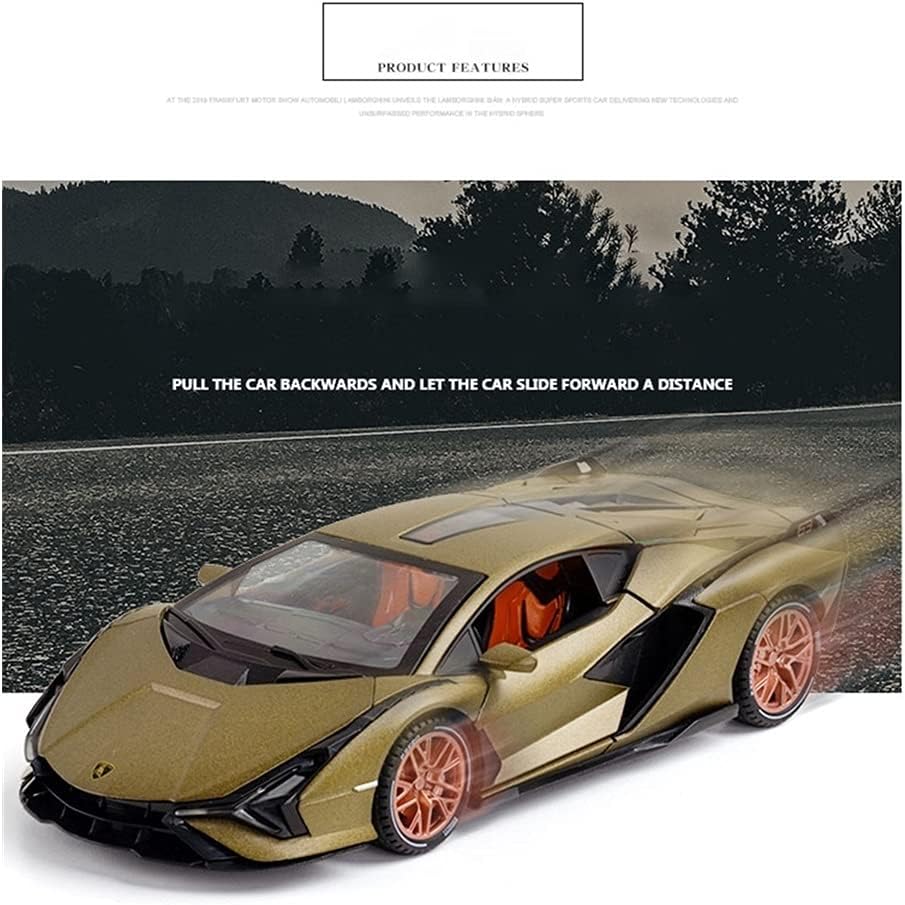 Lamborghini Sián FKP 37 Collectible Diecast Scale Model Car