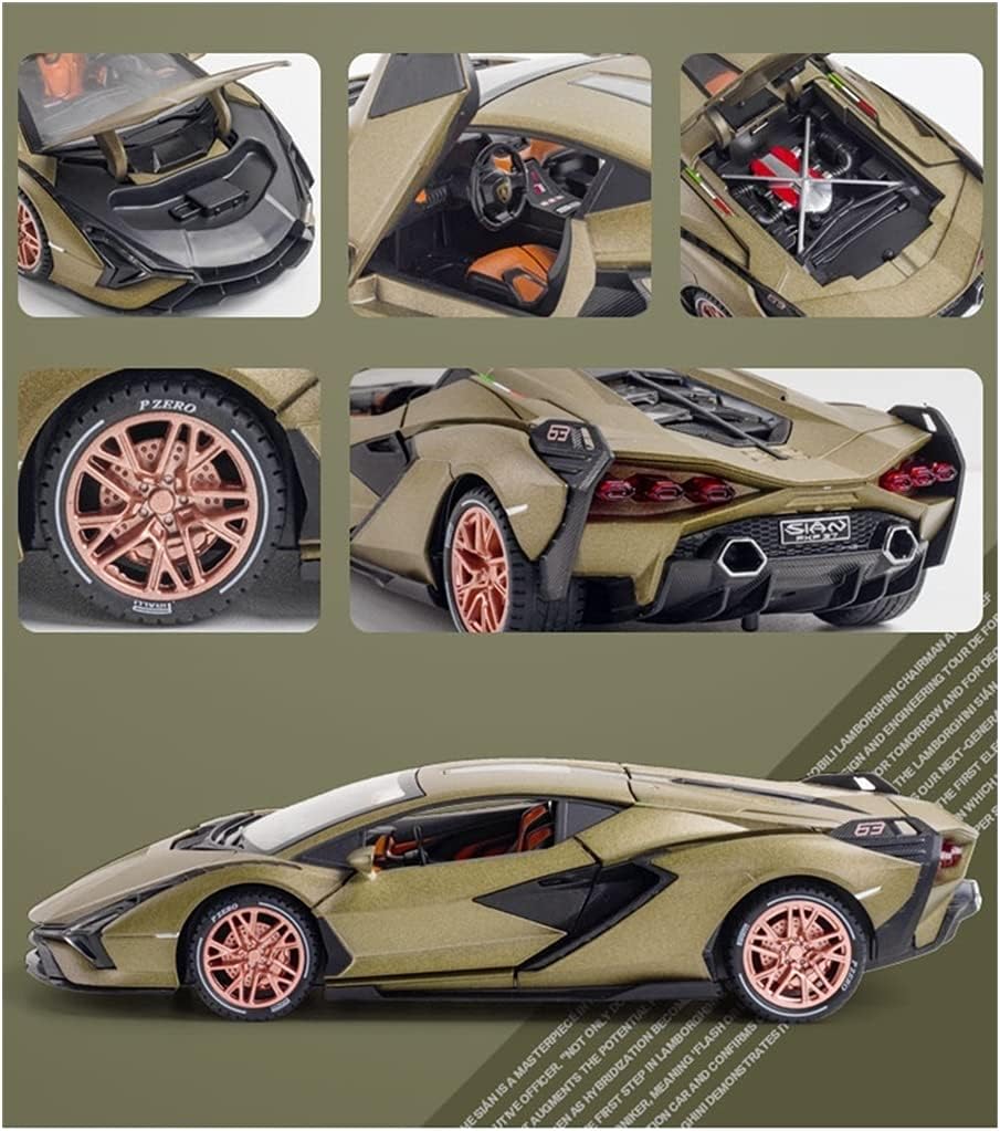 Lamborghini Sián FKP 37 Collectible Diecast Scale Model Car